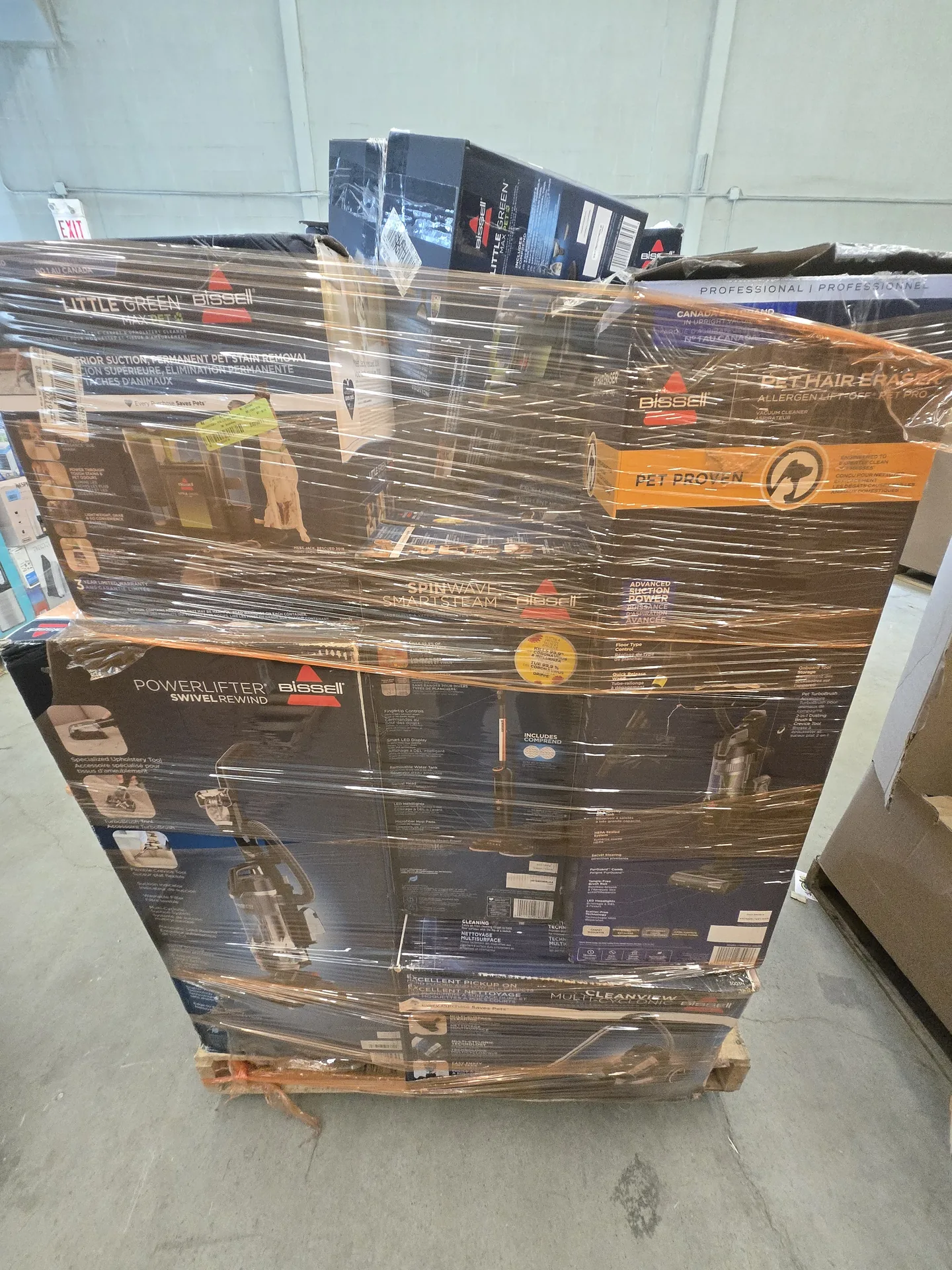 Bissel Appliances — wholesale liquidation pallet photo