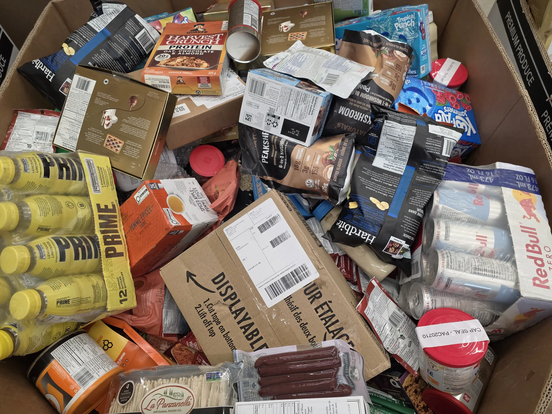 AMZ Mixed Snacks & Grocery — wholesale liquidation pallet photo