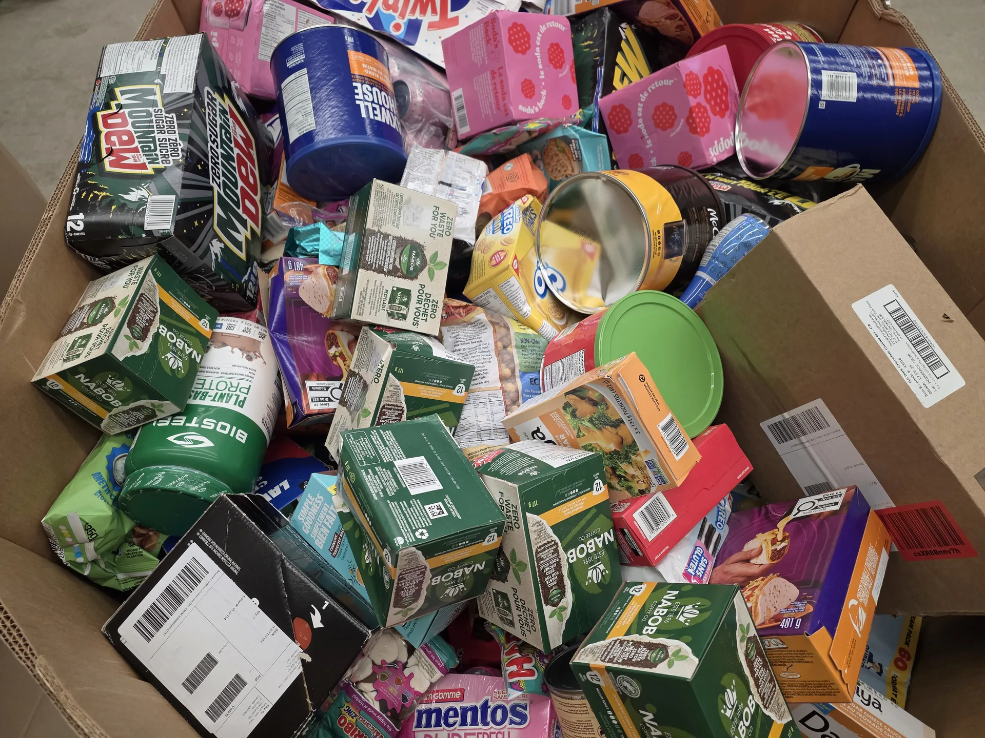 AMZ Mixed Snacks & Grocery — wholesale liquidation pallet photo