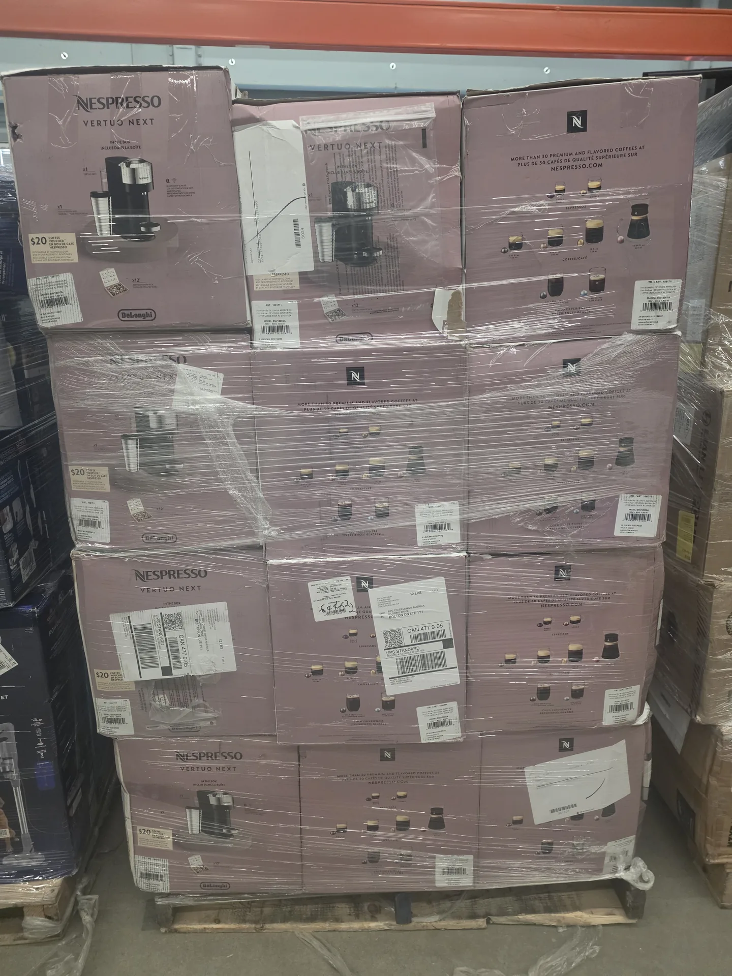 Nespresso Virtuo Next — wholesale liquidation pallet photo