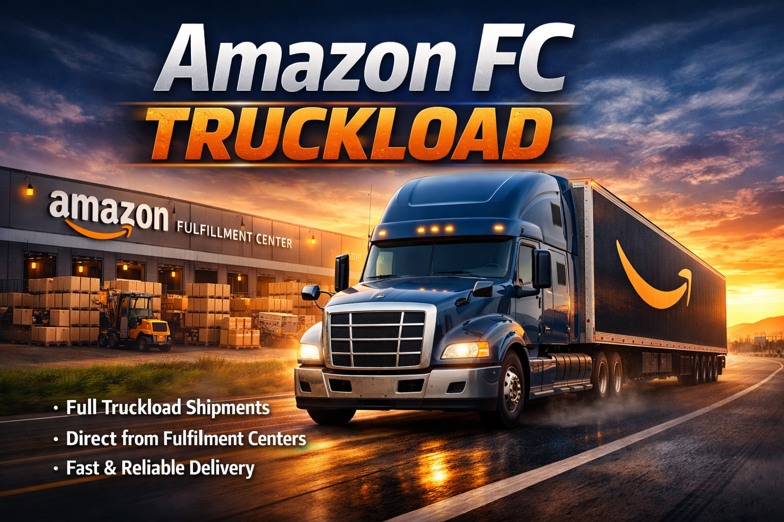AMZ FC Truckload 14 Pallets